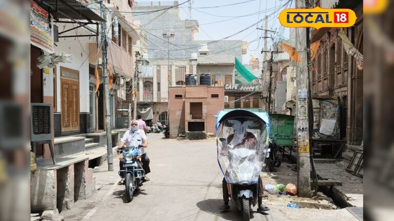 48°C की आग उगलती गर्मी में निकाला अनोखा जुगाड़! बीकानेर के टीचर की स्कूटी बनी कूल कैप्सूल
