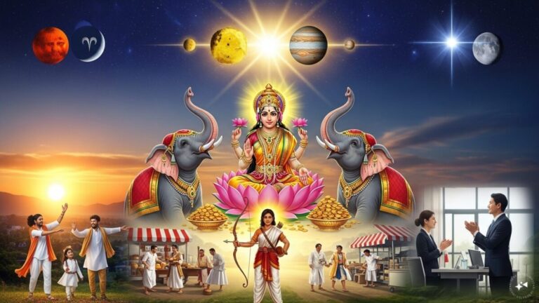 aaj ka Dhanu rashifal 12 june 2026 wealth respect and new opportunities from gajalakshmi yoga
