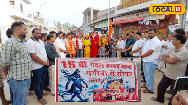16 साल से नंगे पांव… 1000 KM की शिवभक्ति! सीकर से निकला आस्था का कारवां, गोमुख से लाएंगे पवित्र कांवड़ जल