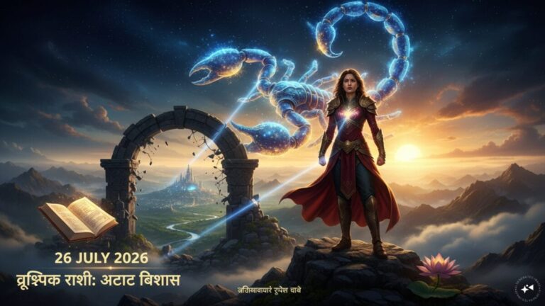 scorpio big success july 26 new beginning aaj ka Vrishchik rashifal in hindi