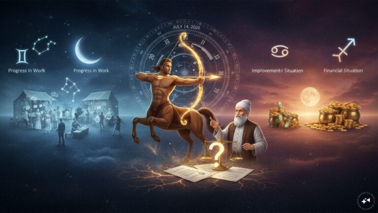 aaj ka Dhanu rashifal 14 july 2026 Sagittarius horoscope in hindi