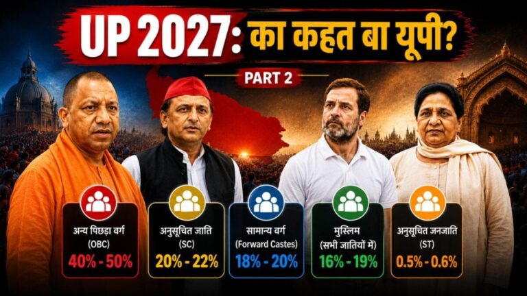 OBC, दलित- मुस्लिम और सवर्ण… कौन सी जाति किस पार्टी के साथ? यूपी की सत्ता का पूरा गणित समझिए