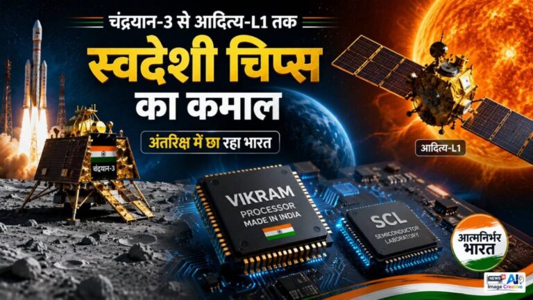 नासा भी देखता रह गया! अंतरिक्ष में बजा भारत की देसी चिप्स का डंका, विक्रम प्रोसेसर ने दी सबको मात
