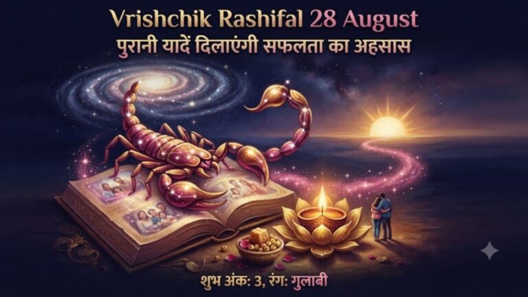 Vrishchik Rashifal 28 August: पुरानी यादें दिलाएंगी सफलता का अहसास, कार्यक्षेत्र-परिवार के लिए ऐसा रहेगा दिन