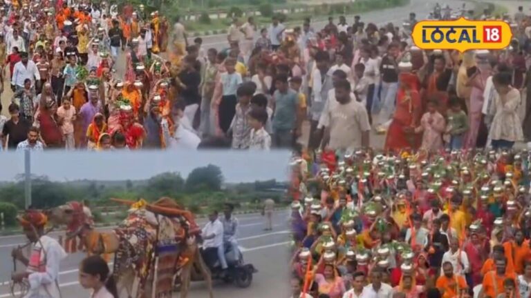 सावन में मेवाड़ हुआ शिवमय, 751 कावड़, 1111 कलश और बाबा बर्फानी का अलौकिक श्रृंगार बना आकर्षण