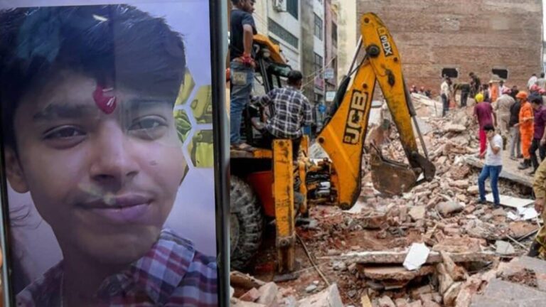 Delhi Satya Niketan | दिल्ली सत्य निकेतन हादसा: राखी मनाकर कल लौटा अर्पित, आज रो-रोकर मलबे में ढूंढ रही मां, कहां है मेरा लाल?
