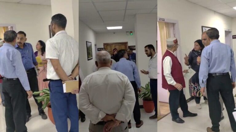 हिमाचल की नौणी यूनिवर्सिटी में बवाल, शिक्षकों के हमले की आशंका के बीच कुलपति ने खुद को दफ्तर में किया बंद, सुरक्षाकर्मियों से भिड़े टीचर, क्या है विवाद