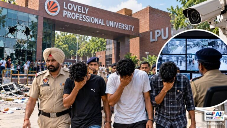 LPU हिंसा मामले में 3 आरोपी गिरफ्तार, CCTV और डिजिटल एविडेंस से पुलिस कर रही बाकी आरोपियों की पहचान