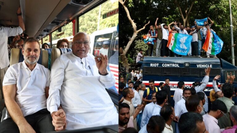 Jantar Mantar Delhi Protest LIVE: जंतर-मंतर जाने से रोका, हिरासत में लिए गए राहुल और प्रियंका गांधी, पुलिस ने अलग-अलग बस में बिठाया